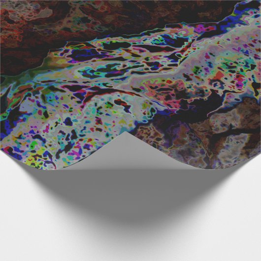 Papier Cadeau Roche noire opérée (Coin)