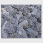 Papier Cadeau Rochers, (Plat)