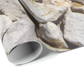 Papier Cadeau Roches (Coin rond)