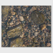 Papier Cadeau Roches et pierres en nature (Plat)