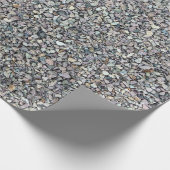 Papier Cadeau Roches grises rustiques texture motif (Coin)