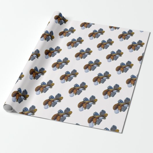 Papier Cadeau Roches polies (Déroulé)
