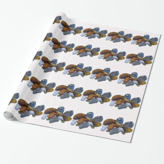 Papier Cadeau Roches polies (Déroulé)