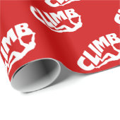 Papier Cadeau Rock Bouldering (Coin rond)