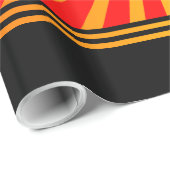 Papier Cadeau Rock & Roll (Coin rond)