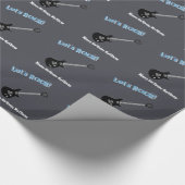 Papier Cadeau Rock Star Birthday Boy (Coin)