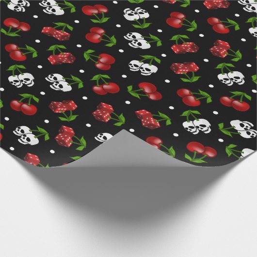 Papier Cadeau Rockabilly (Coin)