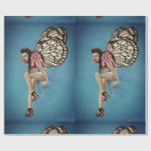 Papier Cadeau Rockabilly vintage (Plat)