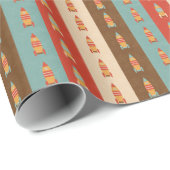Papier Cadeau Rocket (Coin rond)