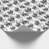 Papier Cadeau Rockstar Capybara (Coin)