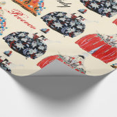 PAPIER CADEAU ROCOCO LADY ART DÉCO MODE COSTUME DESIGNER (Coin)