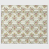 Papier Cadeau Rococo Ribbon Swag (Plat)