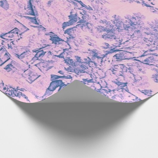 Papier Cadeau Rococo Rococo Rococo Style Rustique Découpage (Coin)