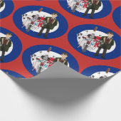 Papier Cadeau Rod le mod et le scooter (Coin)