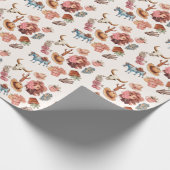 Papier Cadeau Rodeo Anniversaire thème fête Wildwest Western (Coin)