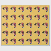 Papier Cadeau Rodeur à chaud (Plat)