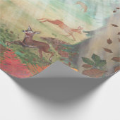 Papier Cadeau Roe Deer Capreolus capreolus dans la lumière du so (Coin)