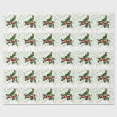 Papier Cadeau Roi des oiseaux de fête (Plat)