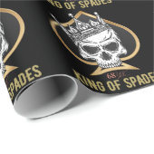 Papier Cadeau Roi des pique (Coin rond)