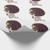 Papier Cadeau Roi du Grill (Coin)