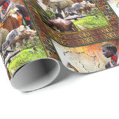 Papier Cadeau Roi féminine (Coin rond)