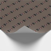 Papier Cadeau Roi noir (Coin)