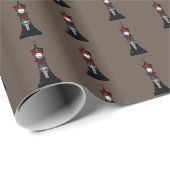 Papier Cadeau Roi noir (Coin rond)