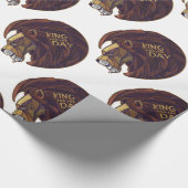 Papier Cadeau Roi pour le jour (Coin)