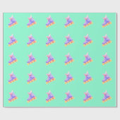 Papier Cadeau Rollerblade en Pastel Card (Plat)