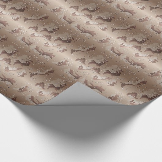 Papier Cadeau Rolls et Rolls du camp du désert (Coin)