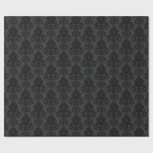 Papier Cadeau Romantic Goth Valentine (Plat)