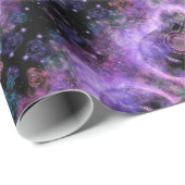 Papier Cadeau Romantic Guitar Music (Coin rond)