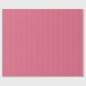 Papier Cadeau Romantic Peach & Turquoise Valentine's Day Hearts  (Plat)