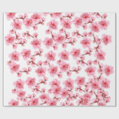 Papier Cadeau Romantic pink Cherry blosson (Plat)