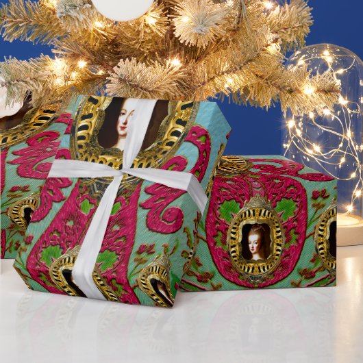 Papier Cadeau Romantique Marie Antoinette (Vacances)