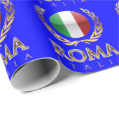 Papier Cadeau Rome (Coin rond)