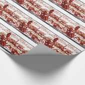 Papier Cadeau Rome antique - la flotte navale vient (Coin)