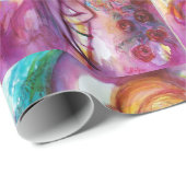 Papier Cadeau ROMEO ET JULIET Romantique Saint Valentin (Coin rond)