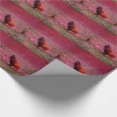 Papier Cadeau Rooster in the Purple Grass (Coin)