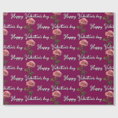 Papier Cadeau Rose (Plat)