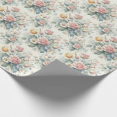 Papier Cadeau Rose (Coin)