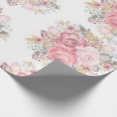 Papier Cadeau Rose (Coin)