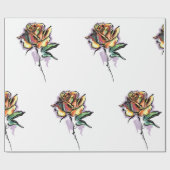 Papier Cadeau Rose (Plat)