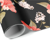 Papier Cadeau rose (Coin rond)