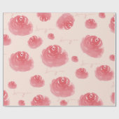 Papier Cadeau Rosé (Plat)