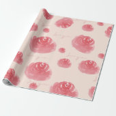 Papier Cadeau Rosé (Déroulé)