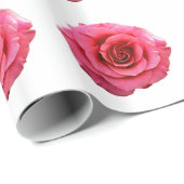Papier cadeau rose (Coin rond)