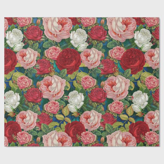 Papier Cadeau Rose (Plat)