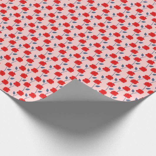 Papier Cadeau Rose (Coin)