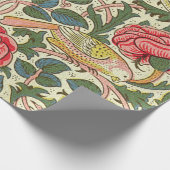 Papier Cadeau Rose 1883 William Morris (Coin)